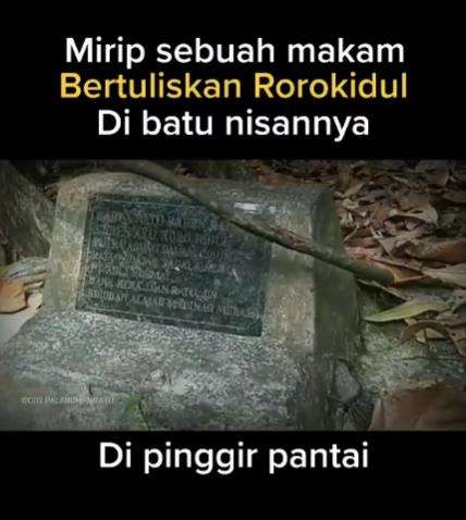 Penemuan makam misterius diduga milik Nyi Roro Kidul, penguasa Pantai Selatan.