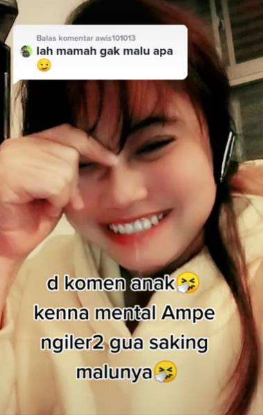 Asyik joget di TikTok, ketahuan anak, emak-emak diprotes.