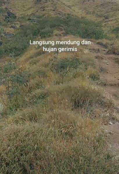 Merinding penemuan sesajen ritual klenik di jalur pendakian.