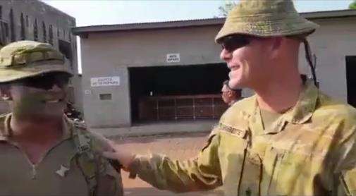 Viral pria Jember jadi tentara Australia.