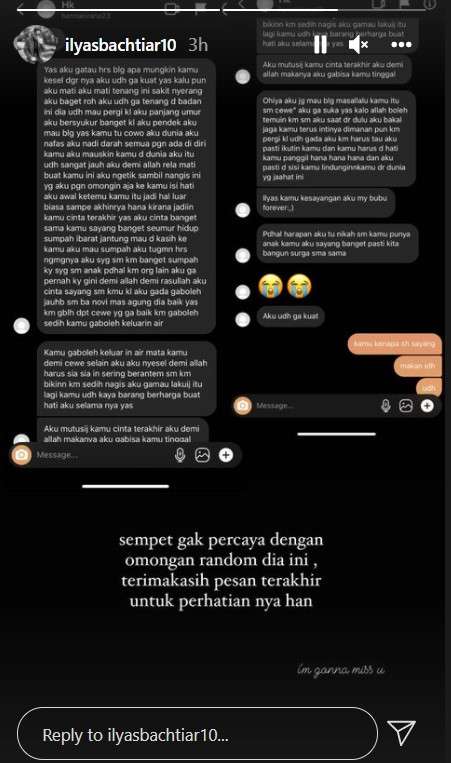 Curhatan dan Pesan Hanna Kirana