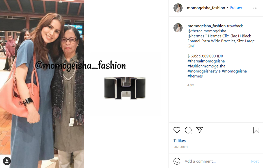 Instagram @momogeisha_fashion