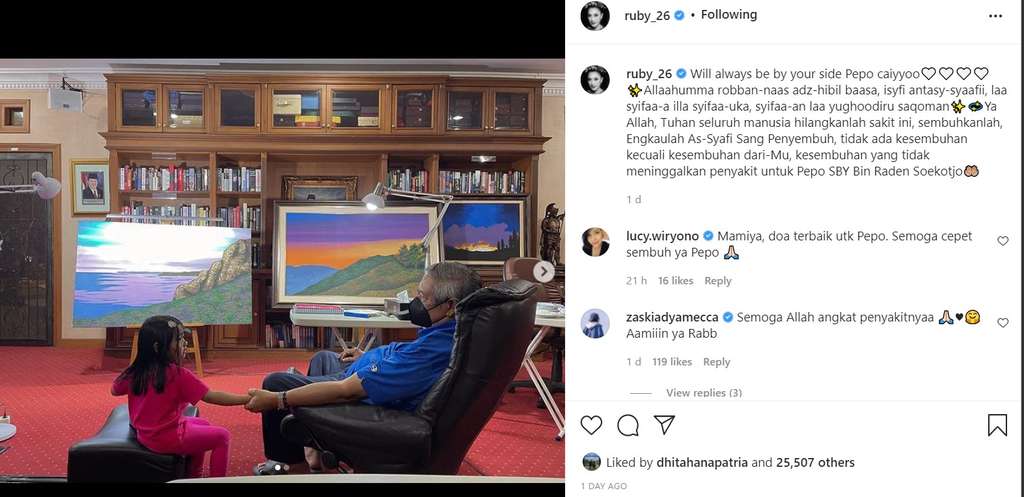 SBY dan cucu