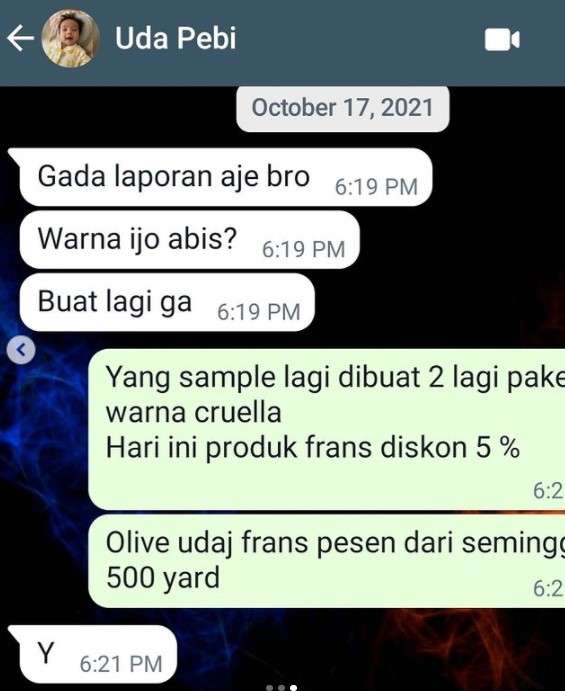 Chat Bibi ke Frans Chat Bibi ke Frans