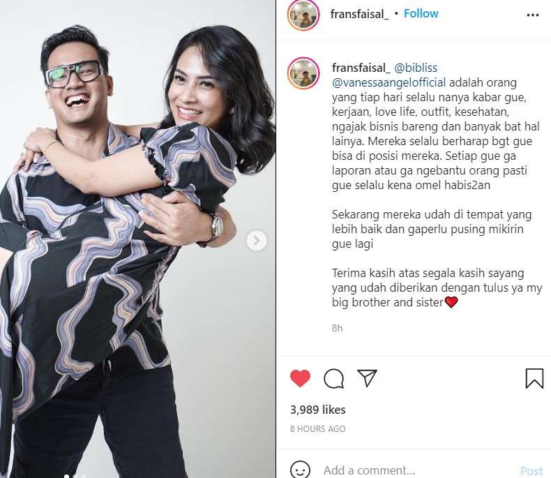 Curhatan Frans adik Bibi Curhatan Frans adik Bibi