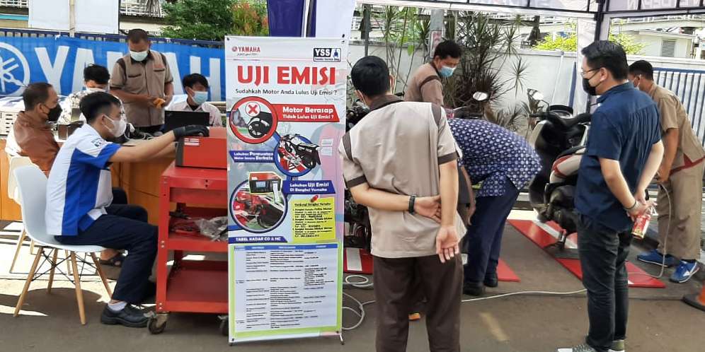 Uji emisi kendaraan bermotor