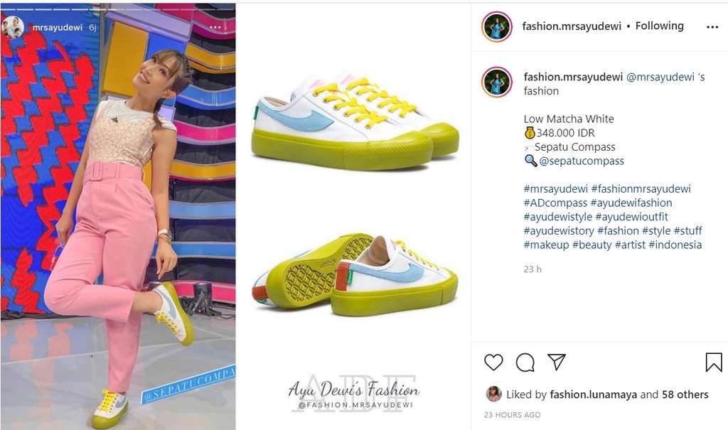 Sepatu Compass Ayu Dewi