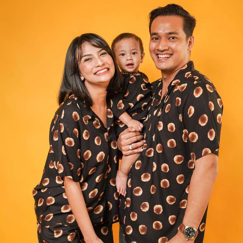 Vanessa bersama Gala dan Bibi