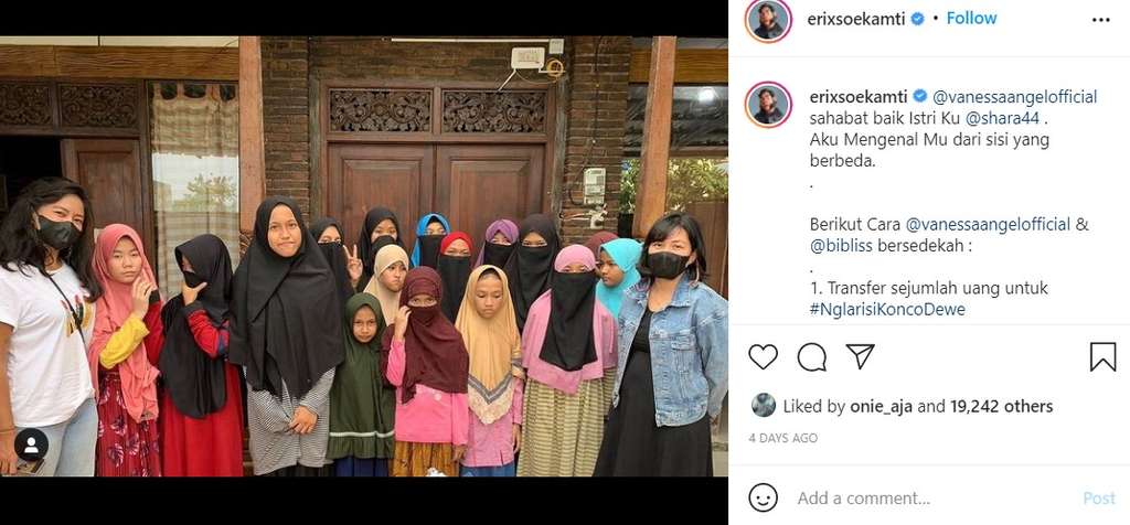 Kebaikan Vanessa Angel semasa hidup