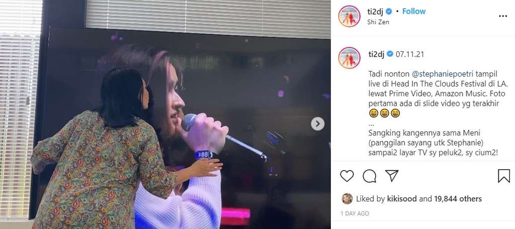 Unggahan Titi DJ