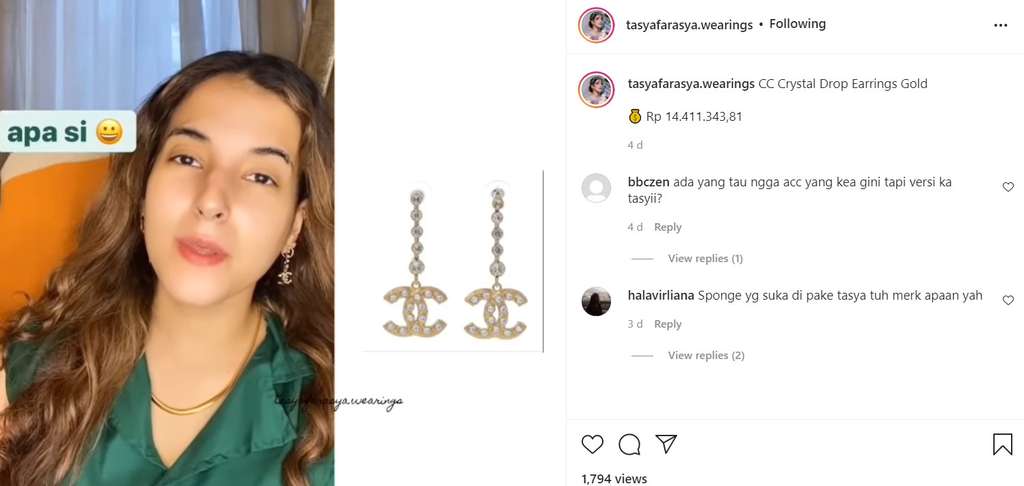 Anting Tasya Farasya