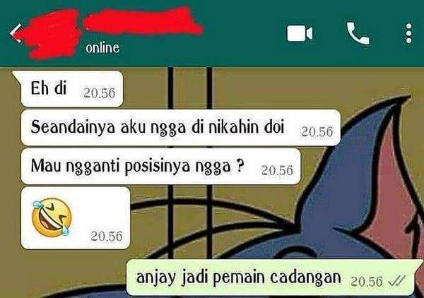 11 chat lucu ungkapan cinta ke gebetan yang endingnya bikin elus dada.