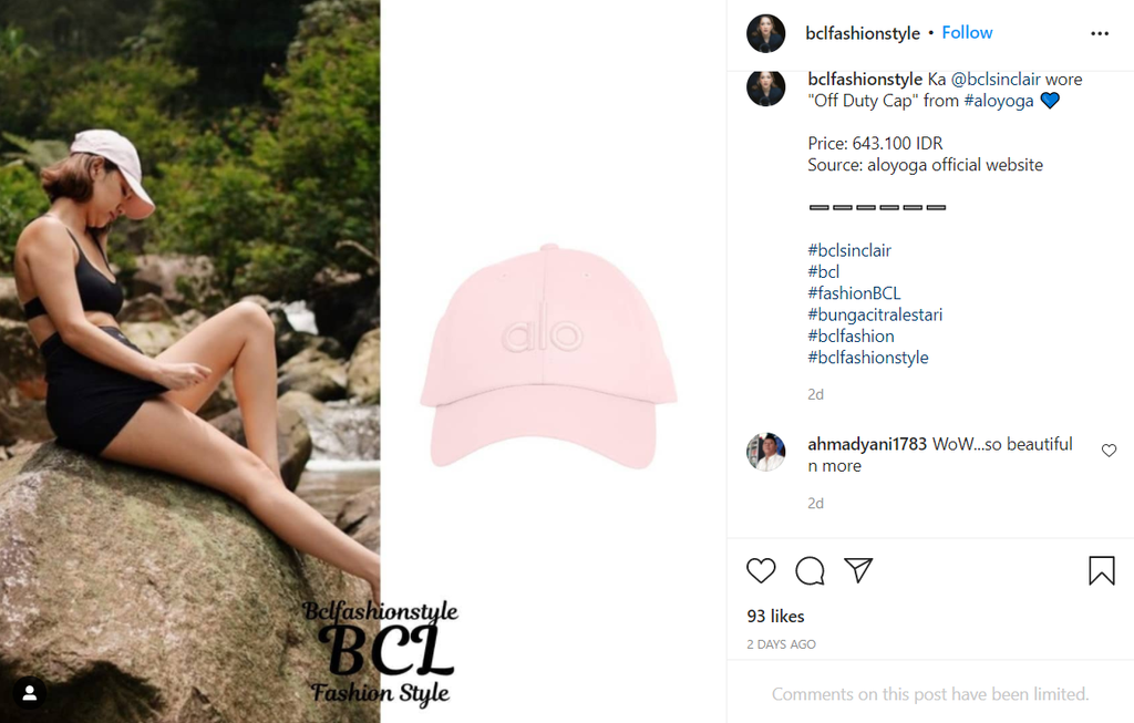 Instagram @bclfashionstyle
