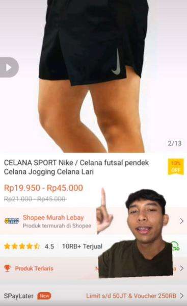 Batal beli celana jogging gara-gara review bikin ngakak.