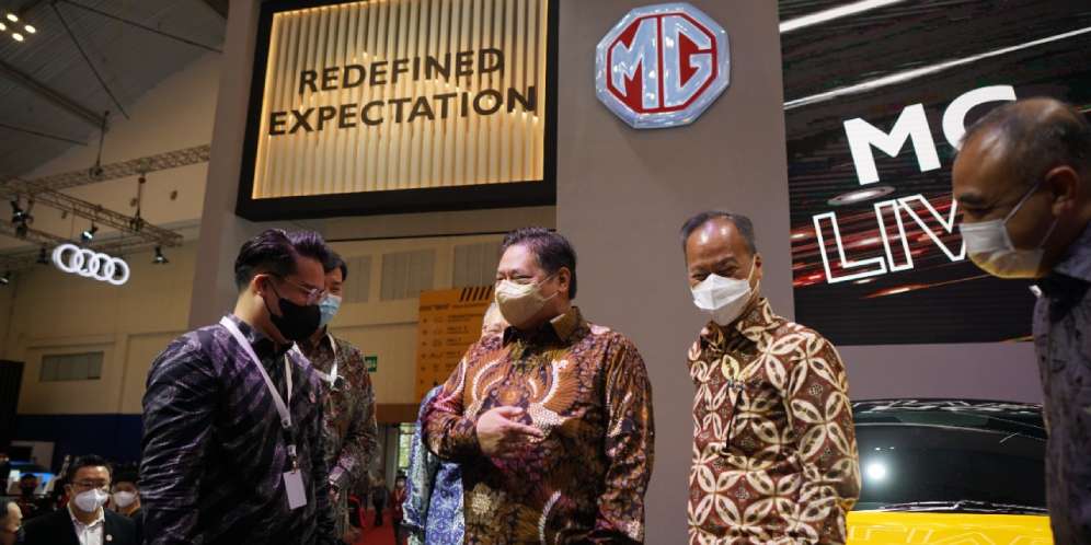 Booth MG di GIIAS 2021