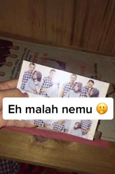 Reaksi istri temukan foto suami dengan mantan pacar bikin baper.