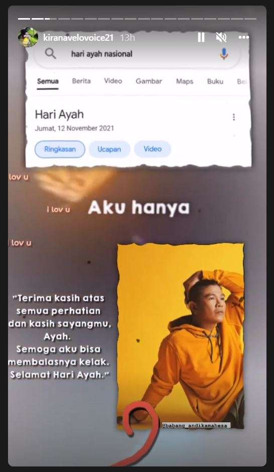 Stories putri Andika Kangen Band