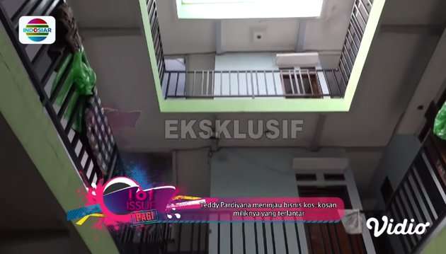 Bangunan kost Tedy dan almarhum Lina