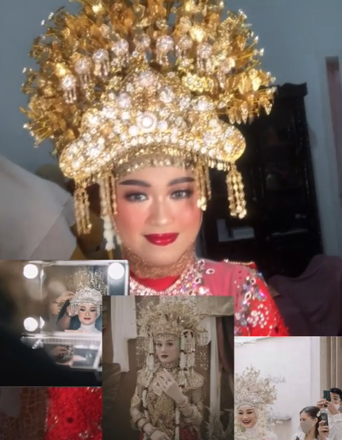 Pengantin Dipuji Mirip Dinda Hauw Oleh MUA