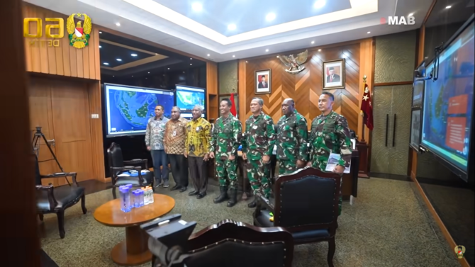 Pertmuan KSAD Andika dan Gubernur Papua Barat