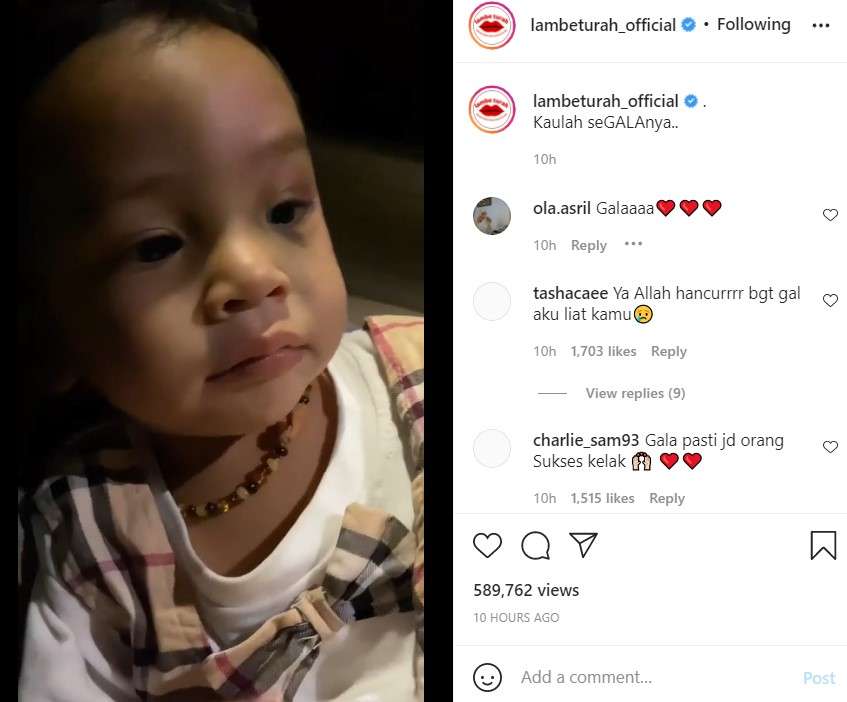 Gala Sky panggil mama