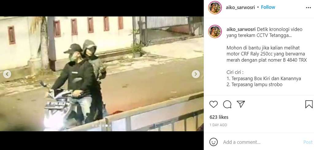 Pencuri di rumah Chef Aiko