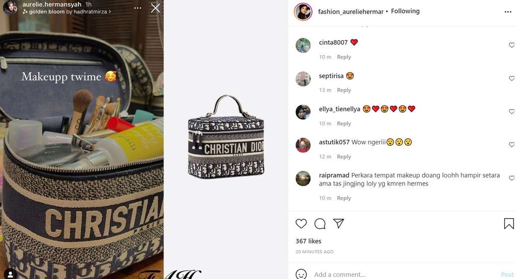 Tas makeup Aurel
