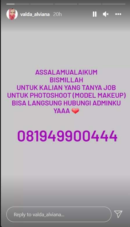 Unggahan Valda Alviana