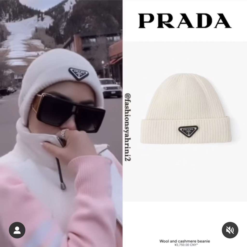 beanie hat syahrini