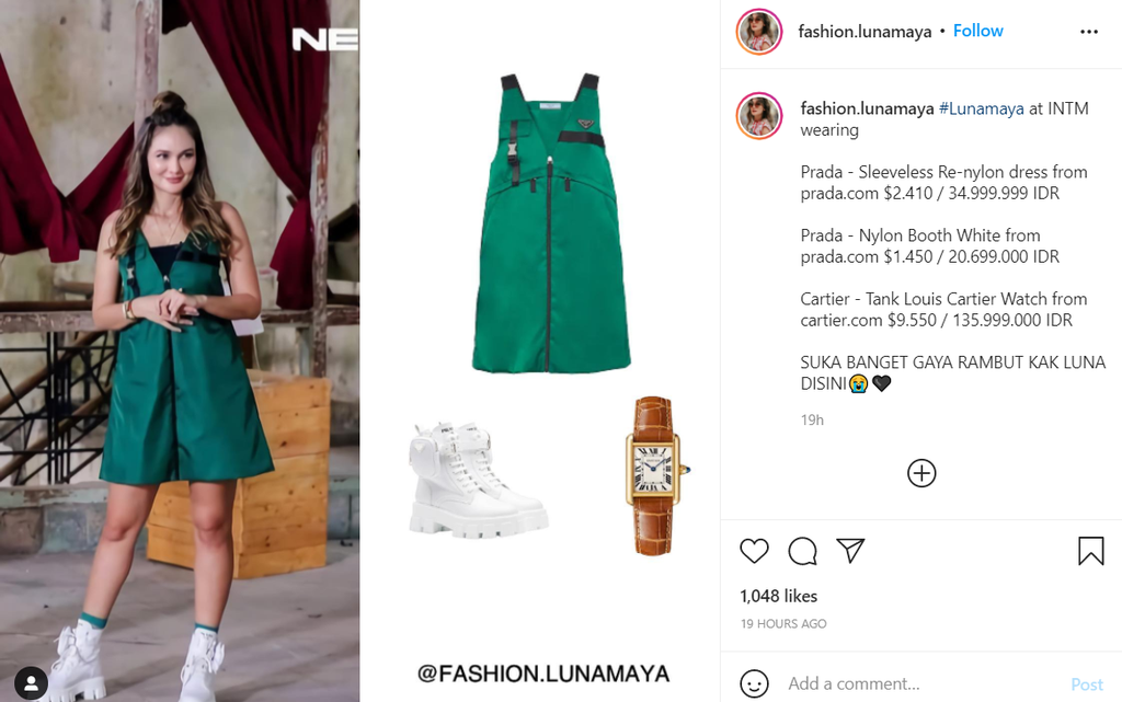 Instagram @fashion.lunamaya
