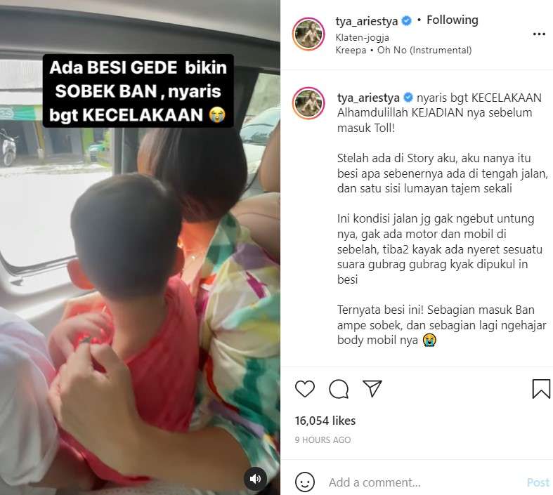 Tya Ariestya (Foto : @tya_ariestya)