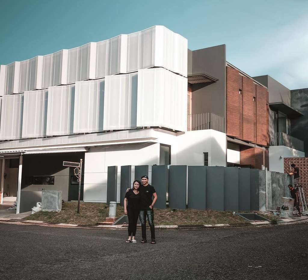 Penampakan rumah baru Anji