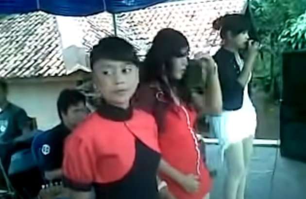 Penampilan Lesti sebelum terkenal