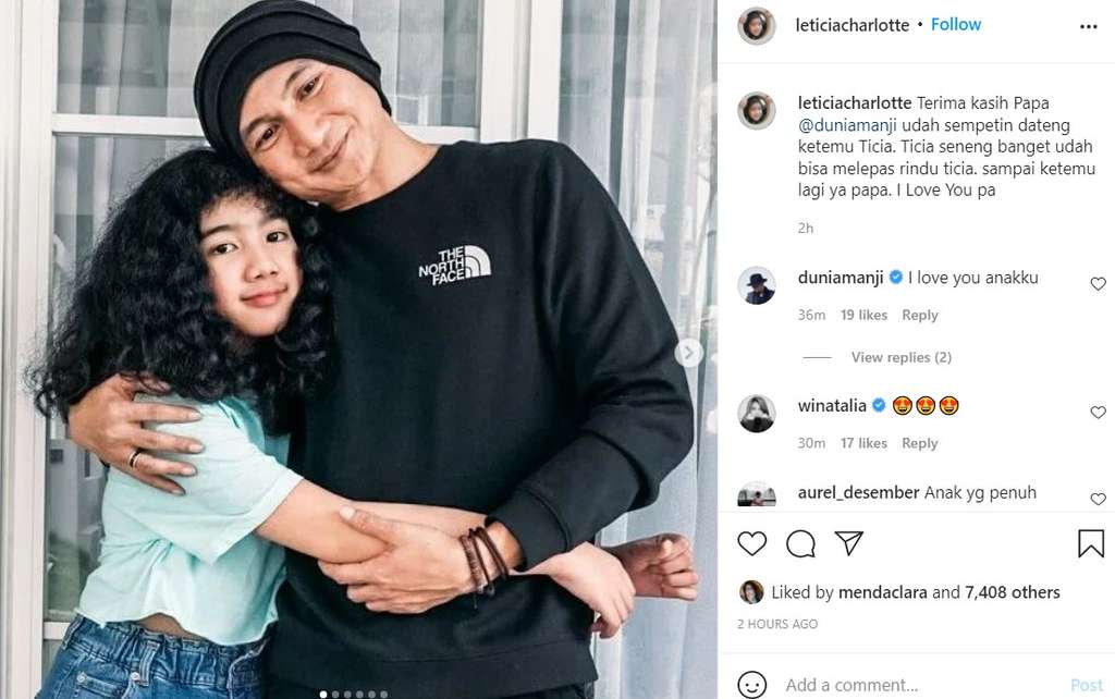 Pertemuan Anji dan putrinya