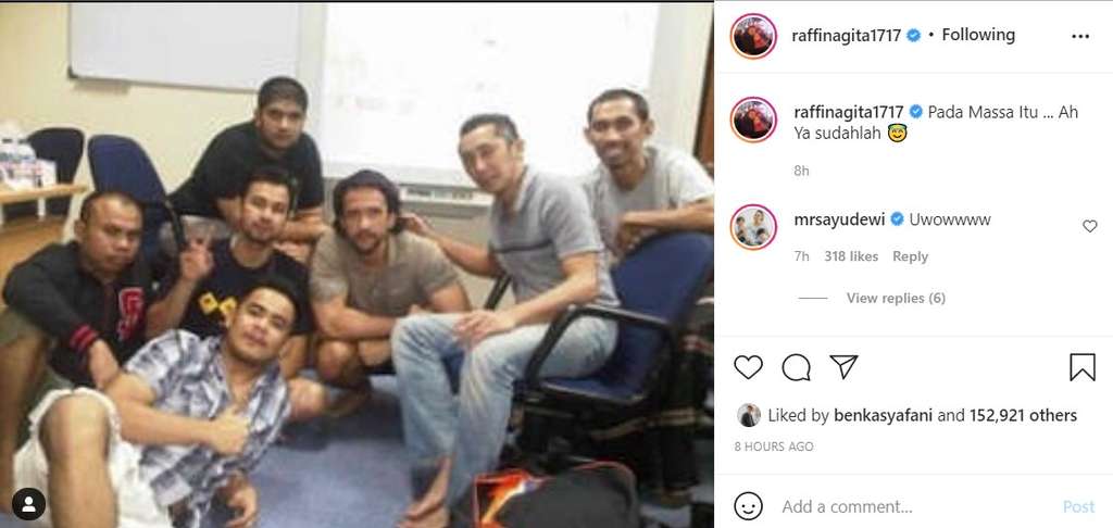 Unggahan Raffi Ahmad