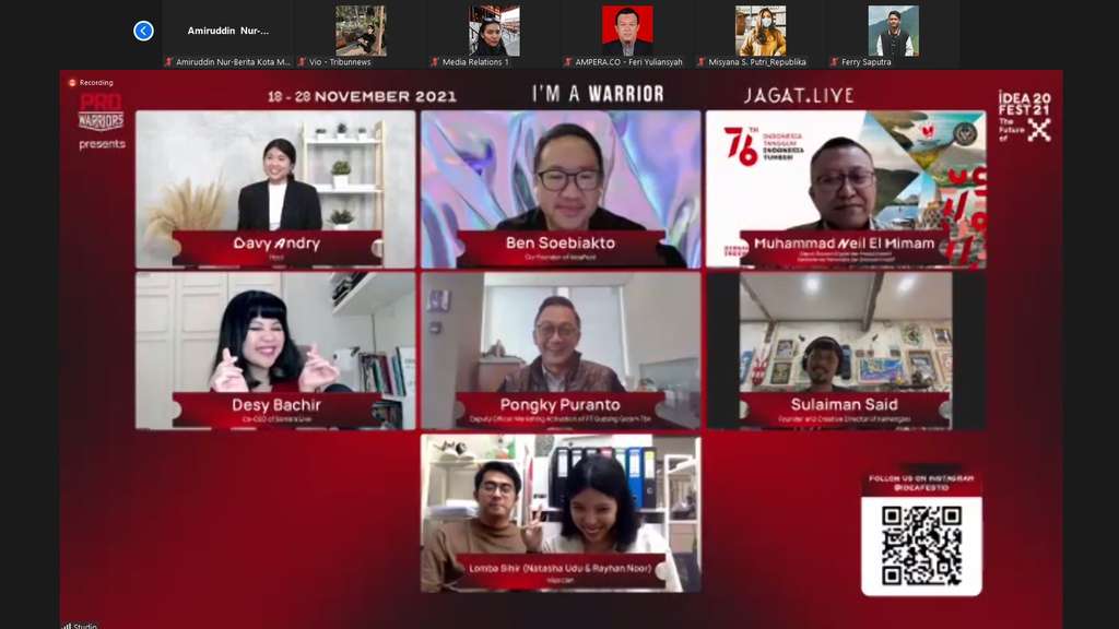 Konferensi pers IdeaFest