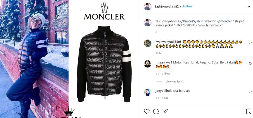 Jaket Syahrini