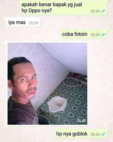 8 chat kocak saat transaksi jual beli yang bikin ngakak sekaligus emosi.