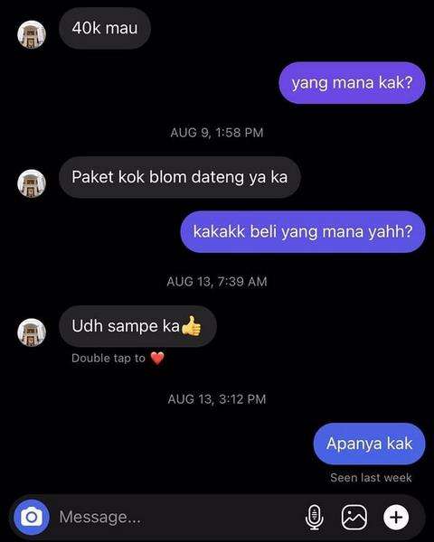 8 chat kocak saat transaksi jual beli yang bikin ngakak sekaligus emosi.