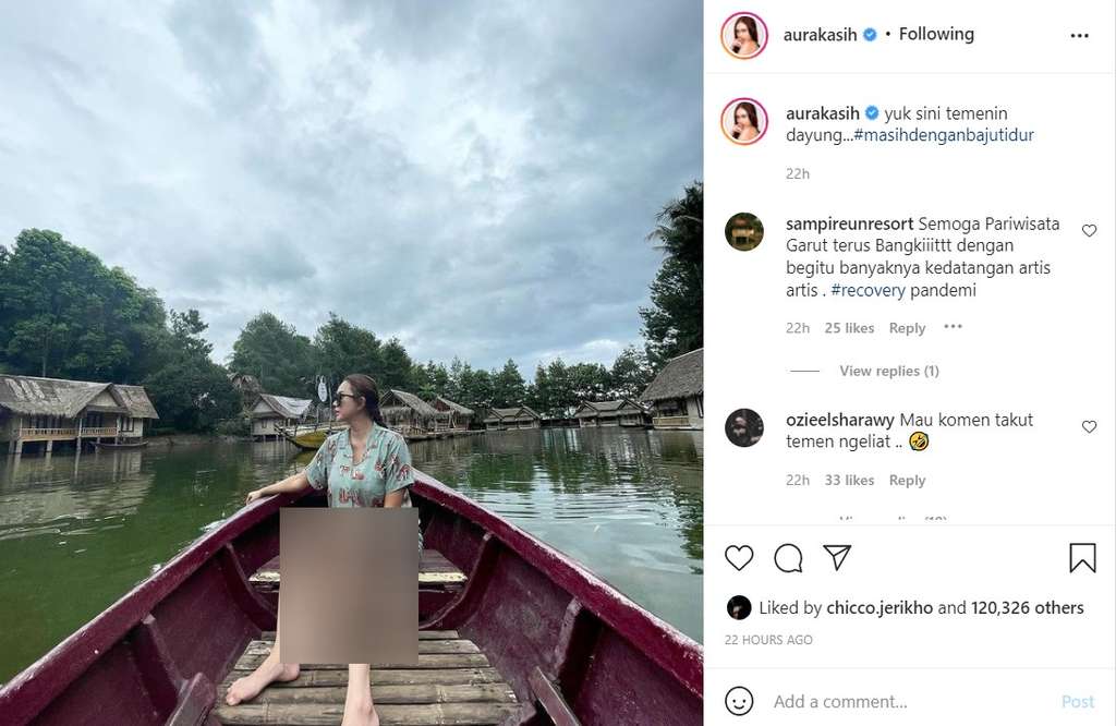 Unggahan Aura Kasih