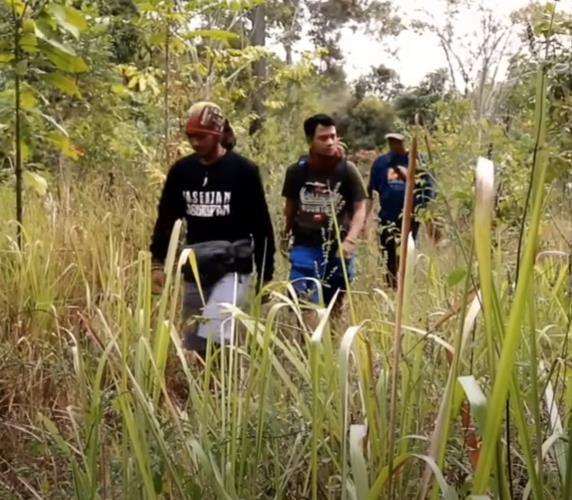 Penelusuran Panji Petualang di lereng Gunung Kareumbi
