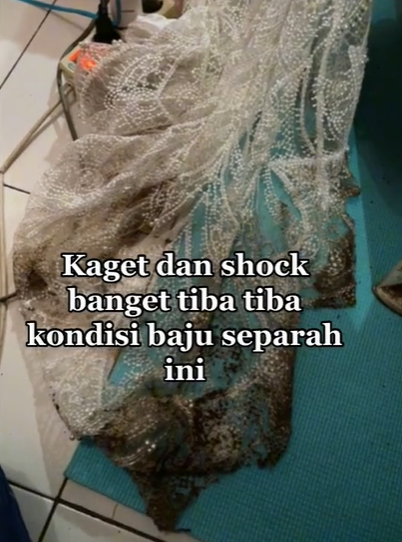 Baju Pengantin Sewaan Kotor