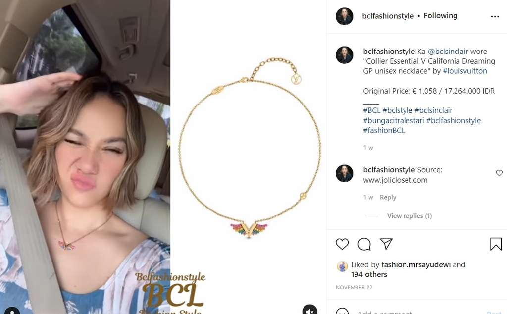 Kalung LV BCL