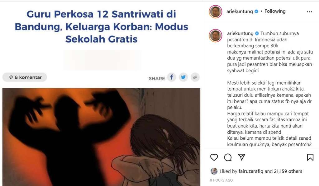 Unggahan Arie Untung
