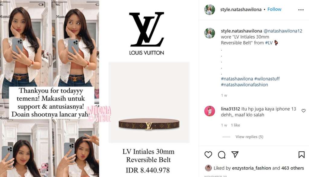 Belt Natasha Wilona