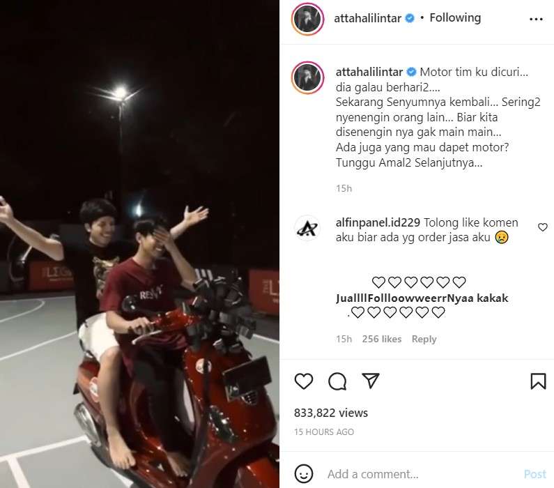 Atta belikan motor baru buat karyawan