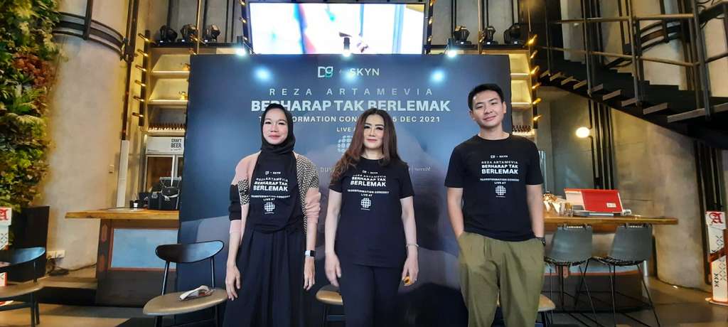 Konferensi Pers 'Berharap Tak Berlemak' Transformation Concert by SKYN Clinic