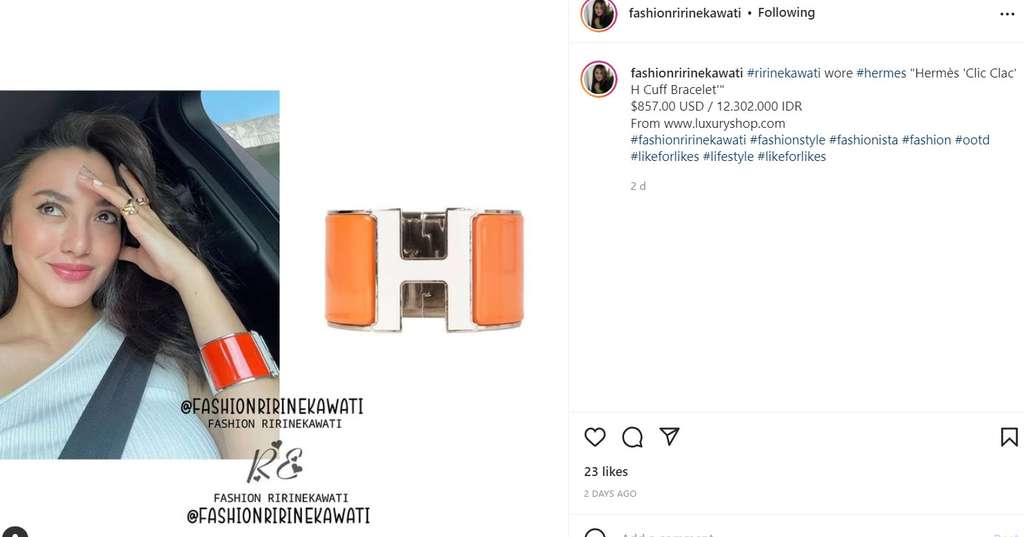 Gelang Ririn Ekawati