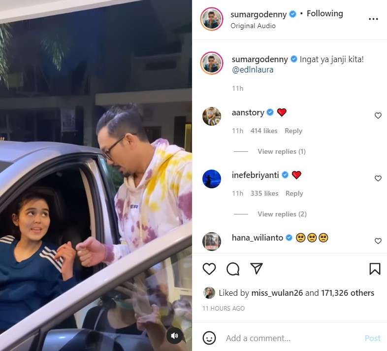 Laura dan Denny Sumargo