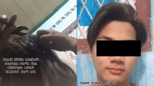 Kisah waria tobat karena lelah pura-pura jadi perempuan.